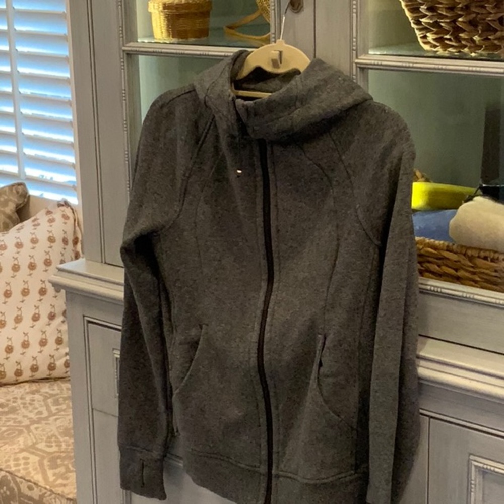 Lululemon grey zipper sweatshirt